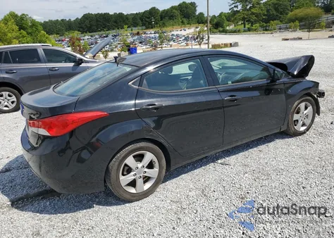 2013 Hyundai Elantra Gls из США, поврежденный, VIN 5NPDH4AE3DH271624